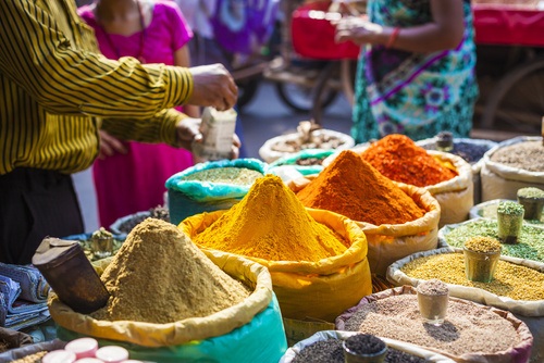 orientalische Gewürze vom Markt