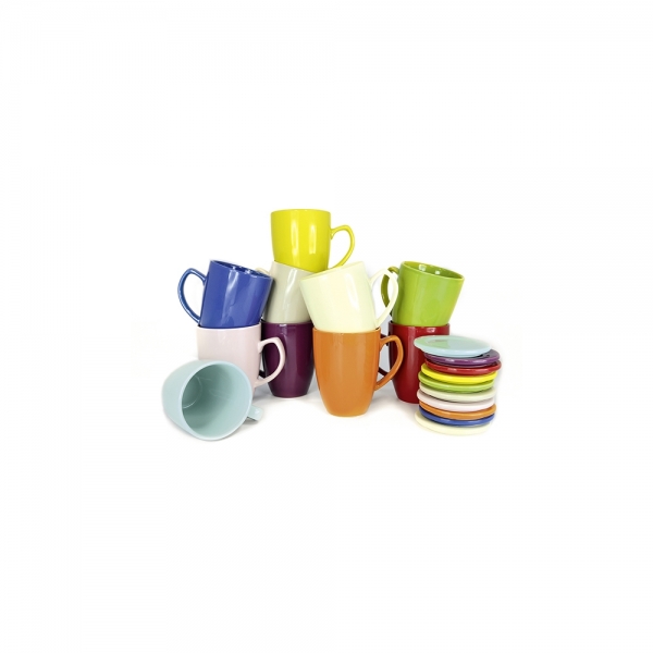 Shamila Teetasse mit Sieb und Deckel 0,35l in 10 Farben