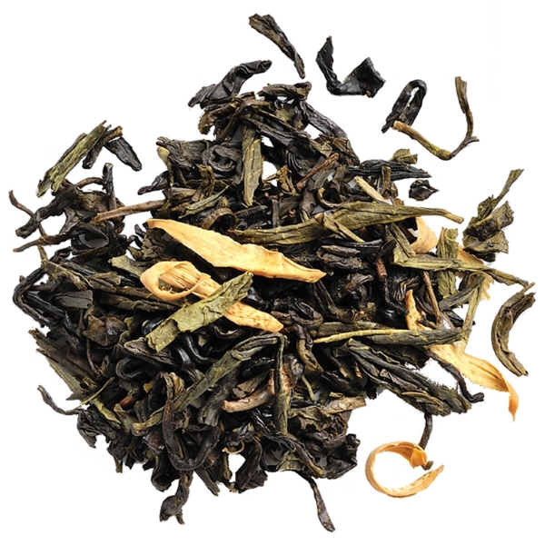 Grüner Tee Kaktusfeige 100g | Premium Sencha mit Orangenblüten lose