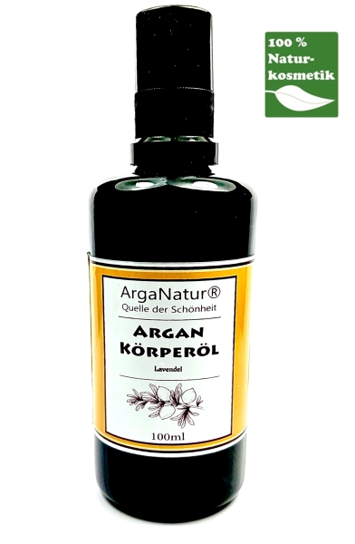 Arganöl Lavendel Argan-Körperöl 100ml ArgaNatur Massageöl