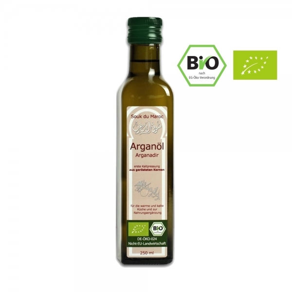 Bio Arganöl geröstet Speißeöl 250ml
