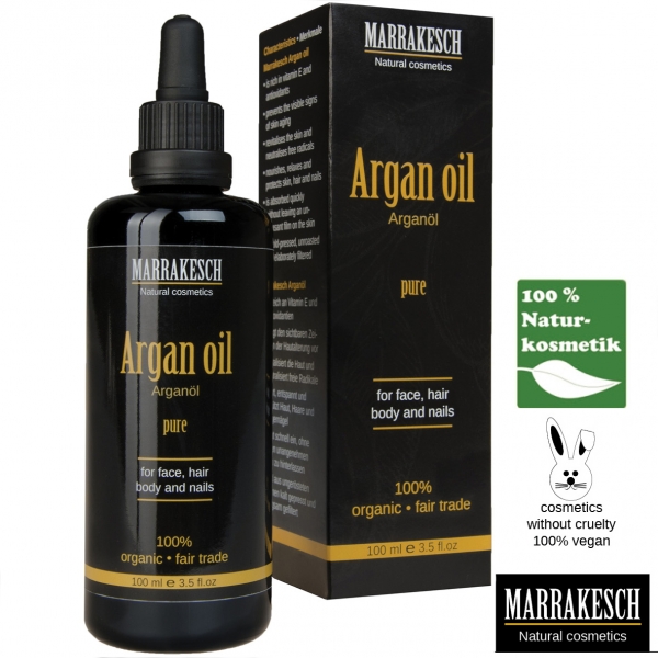 Marrakesch Arganöl für Haut und Haar 100ml mit Pipette