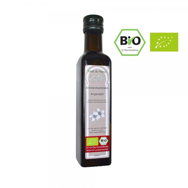 Bio Schwarzkümmelöl nativ Speiseöl 250ml