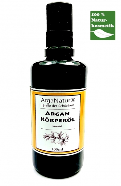 Arganöl Lavendel Argan-Körperöl 100ml ArgaNatur Massageöl