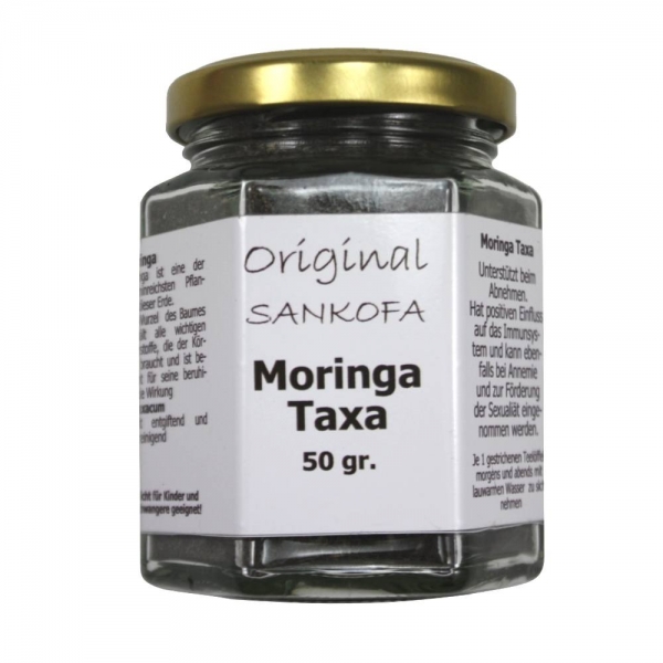 Moringa Wurzelpulver Taxa Nahrungsergänzung 50gr