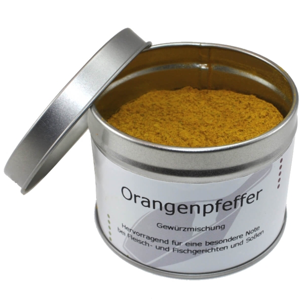 Orangenpfeffer Gewürzmischung 70g | Orientalischer Pfeffer mit Orange